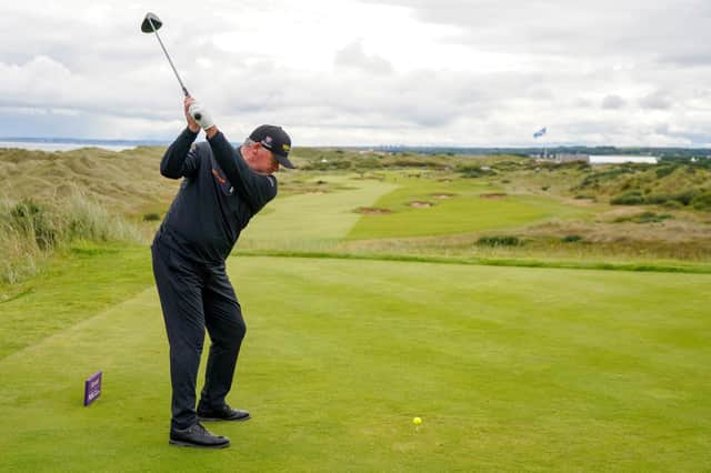 Paul Lawrie, pictured playing in last year's Staysure Seniors PGA Championship at Trump International Golf Links, is staging the Tartan Pro Tour's season-ending £30,000 Tour Championship at the venue in October. Picture: Phil Inglis/Getty Images.