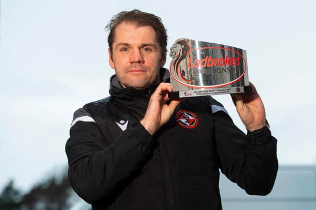 Robbie Neilson led Dundee United back into the Premiership. Picture: SNS