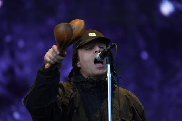 Liam Gallagher performing at the Trnsmt Festival at Glasgow Green