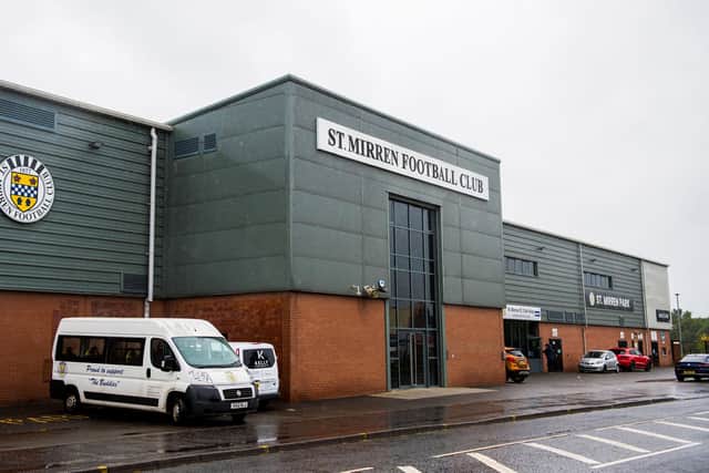 St Mirren Park. Picture: SNS