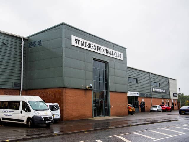 St Mirren Park. Picture: SNS