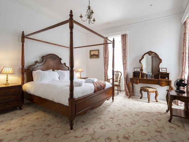 One of the 13 en suite bedrooms.