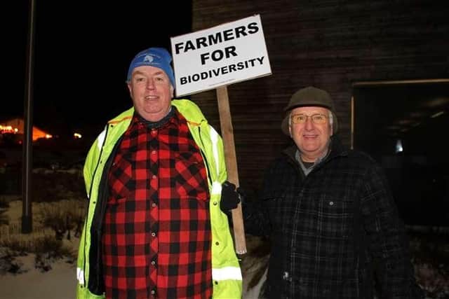 Kingussie farm group members Ruaridh Ormiston and John Macpherson