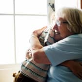The new rules could allow grandparents to visit and even hug their grandchildren for the first time since lockdown (Photo: Shutterstock)