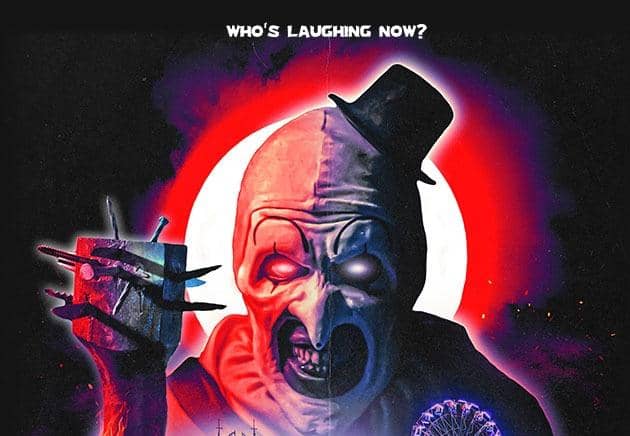 Art The Clown returns in Terrifier 2. Cr: Bloody Disgusting