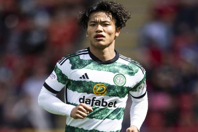 Celtic manager Brendan Rodgers confirmed that discussions with Reo Hatate over a new contract are on-going. (Photo by Paul Devlin / SNS Group)