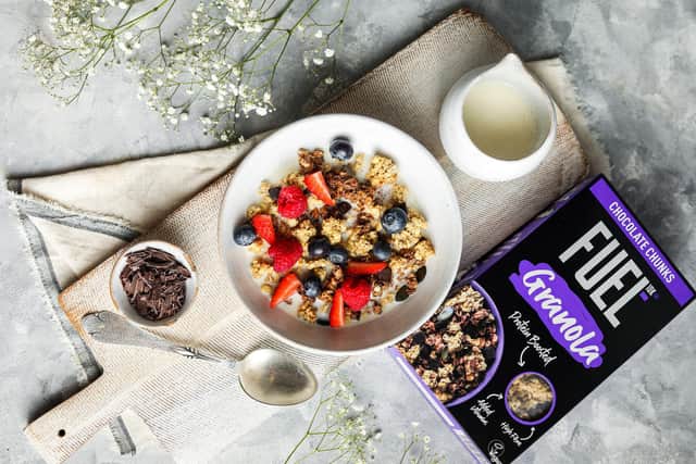 The firm, which aims to provide 'tasty fuel for busy people', says its granola is now the fourth-biggest brand in the UK breakfast category. Picture: contributed.