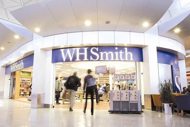 High street stalwart WH Smith has hundreds of sites in major airports and railway stations.