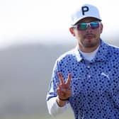 Ewen Ferguson interacts with the crowd after putting on the fifth at St Andrews in the Alfred Dunhill Links Championship. Picture: Oisin Keniry/Getty Images.