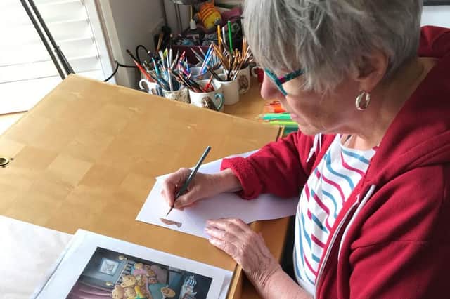 Jill Murphy has died at the age of 72 following a long struggle with cancer (Photo: Nic Knight / Pan Macmillan).