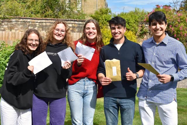 St Leonard's pupils receive record-breaking exam results.