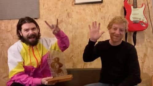 Biffy Clyro won the Best Album Award sponsored by Guitar Guitar for their critically acclaimed latest record ‘A Celebration of Endings’ (credit: Nordoff Robbins).