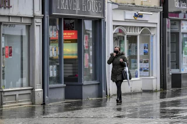 The streets were deserted in March 2020. (Pic: PA)