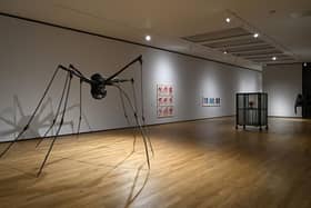 Installation view of the Louise Bourgeois exhibition at Aberdeen Art Gallery PIC: Graeme Yule