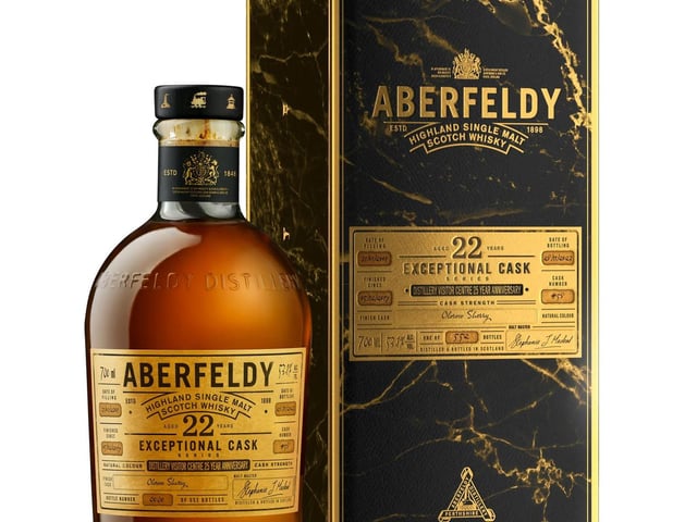 ABERFELDY® 22-Year-Old Oloroso Sherry Cask Finish Single Malt Scotch Whisky