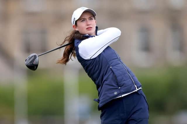 Grace Crawford in action in last week's Alfred Dunhill Links Championship in St Andrews. Picture: Richard Heathcote/Getty Images.