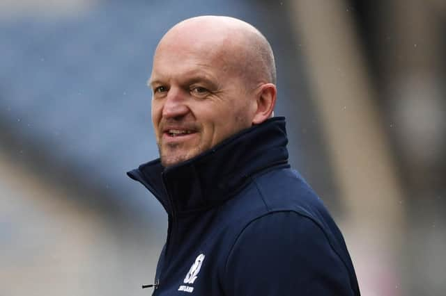 Gregor Townsend has sent a good luck message to Steve Clarke and the Scotland national football team