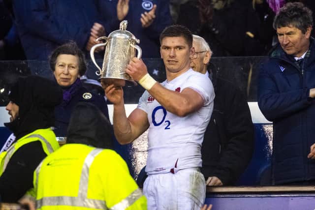 Owen Farrell often inflicted pain on Scotland but he has called time on playing for England.