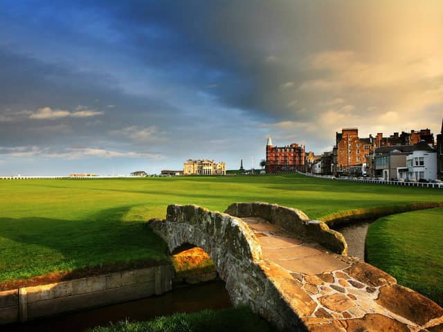 Golfers are being offered the rare chance to play the Old Course in reverse in 2024. Picture: St Andrews Links Trust