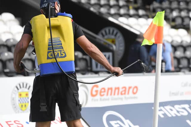 English football has been impacted by positive coronavirus tests recently. Picture: SNS