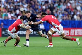 Scotland prop Rory Sutherland will play for Oyonnax this season.