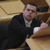 Scottish Conservative leader Douglas Ross