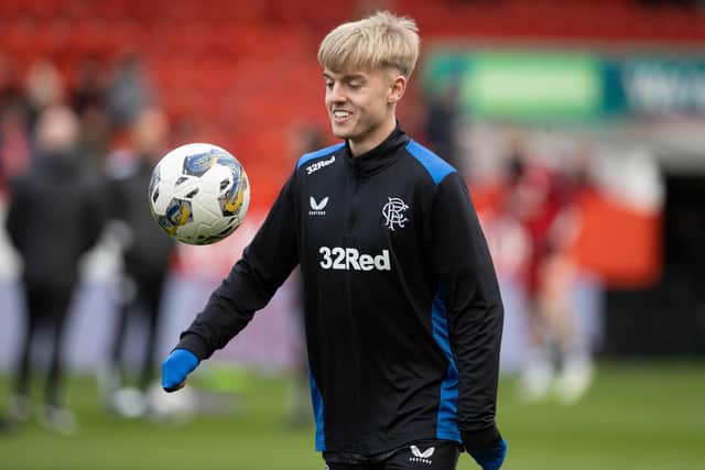 Ross McCausland has agreed a new contract with Rangers.