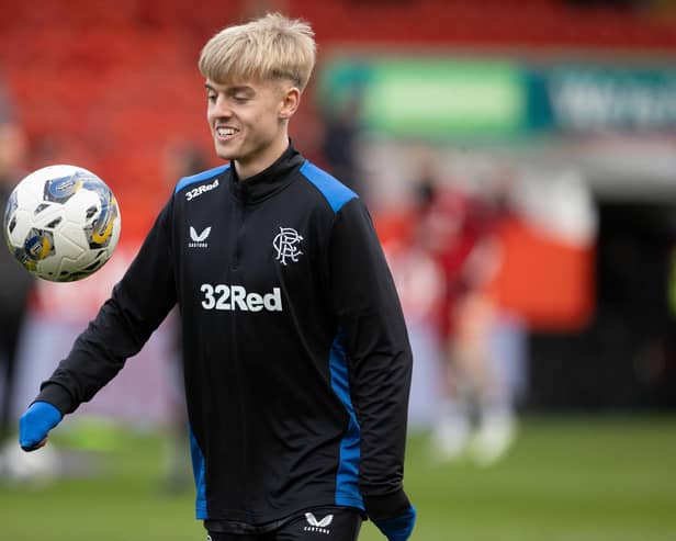 Ross McCausland has agreed a new contract with Rangers.