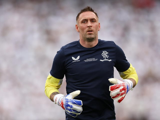 A big night for the 40-year-old in what could be his final game for the club. A sharp intervention early on to deny Kamada before getting up sharply to save from Sow. His big moment came down to his left to turn a Knauff effort around the post.