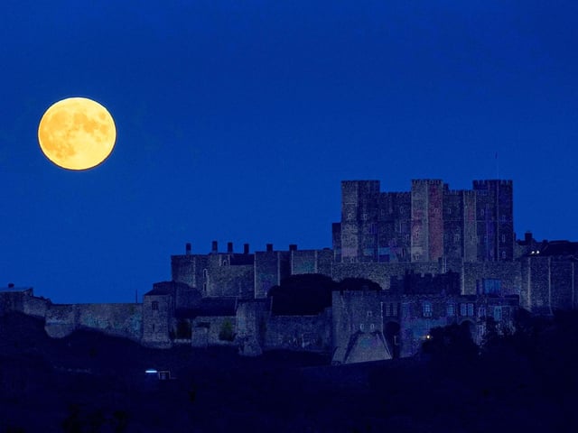 Dover Castle in Kent.