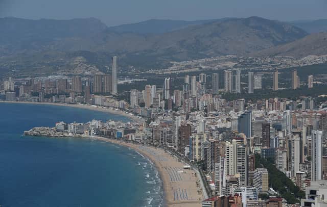 Travellers return from holidays in Spain now face having to quarantine themselves (Picture: Denis Doyle/Getty Images)