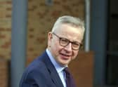 Michael Gove’s efforts to “level up” hit a snag after he was trapped in a BBC lift for more than 30 minutes.