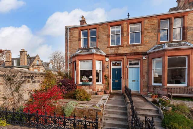 A three-bedroom end-terraced housing in Morningside, Edinburgh, which is currently being marketed by Lindsays. Picture: Garry Thomas Photography