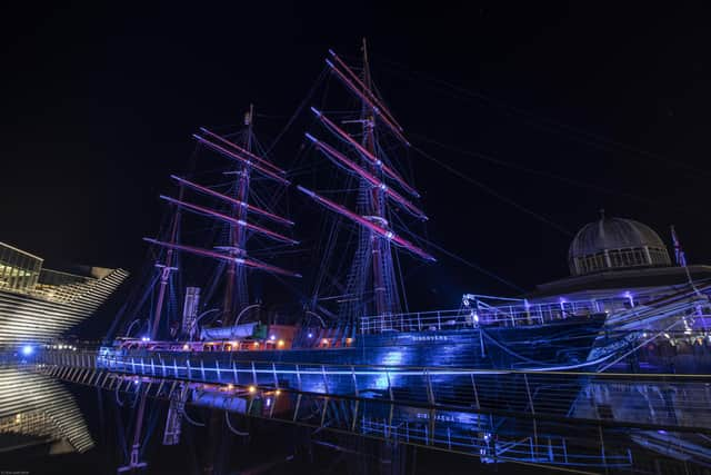 The RRS Discovery, which was built in Dundee in 1901, will be part of the city's Art Night event in June. Picture: Eric Lynn