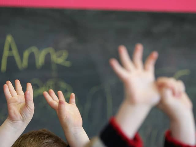 Children at a school. Photo by Christopher Furlong/Getty Images.