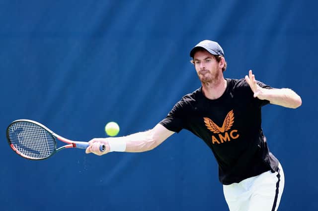 Andy Murray takes on Stefanos Tsitsipas in the first round of the US Open.