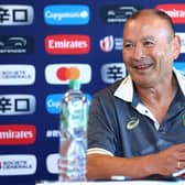 Eddie Jones speaks to the media ahead of Australia's crunch match with Wales.