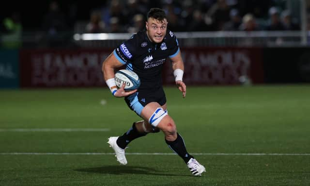 Glasgow Warriors' back row Jack Dempsey.