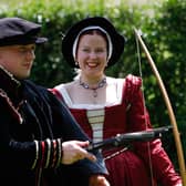 Mary, Queen Of Scots, played by Mirjam Nilsson, and Lord Darnley, played by Marc Tannahill, were married for less than two years (Picture: Scott Louden)