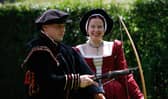 Mary, Queen Of Scots, played by Mirjam Nilsson, and Lord Darnley, played by Marc Tannahill, were married for less than two years (Picture: Scott Louden)