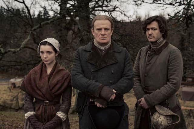 The Christie family join the Outlander cast for season six (Starz)