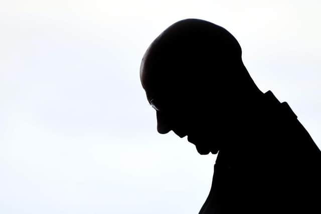 First Minister John Swinney yesterday after the SNP's general election humiliation (Picture: Michael Boyd/Getty Images)
