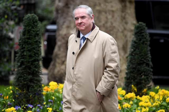 Geoffrey Cox MP is trailblazing a new way of 'remote' working (Picture: Leon Neal/Getty Images)