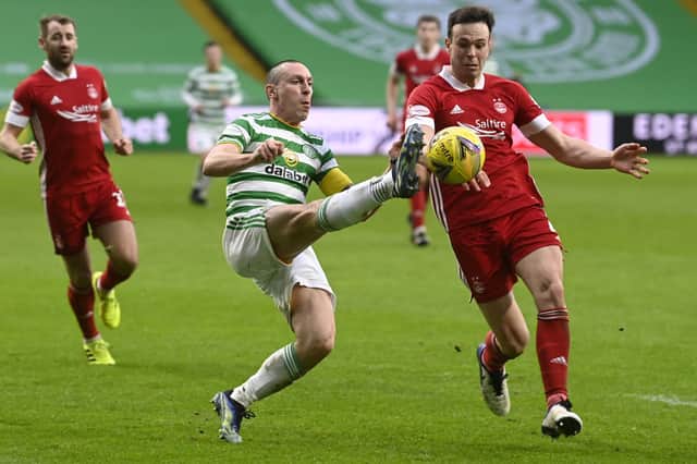 Scott Brown will be as committed as ever against Aberdeen despite the fact he will soon be setting up home at Pittodrie Celtic interim John Kennedy has no doubts. (Photo by Rob Casey / SNS Group)