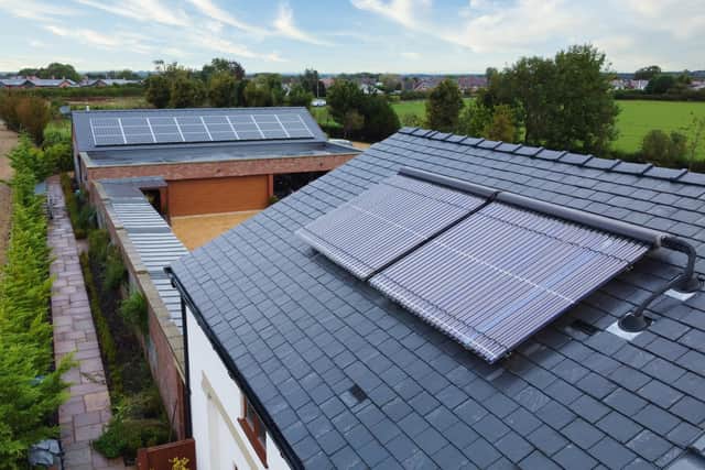 Orkney and the Western Isles are the UK for home renewable schemes such as solar panels, heat pumps and even small wind turbines