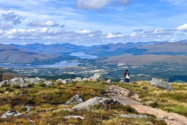 A view from the Nevis Range (Picture: Nevis Range)