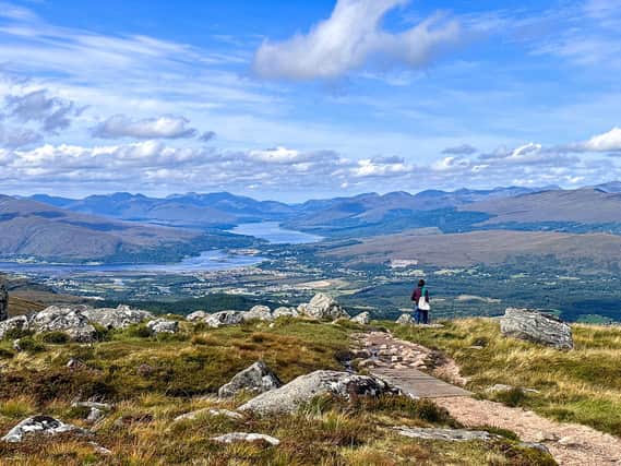 A view from the Nevis Range (Picture: Nevis Range)