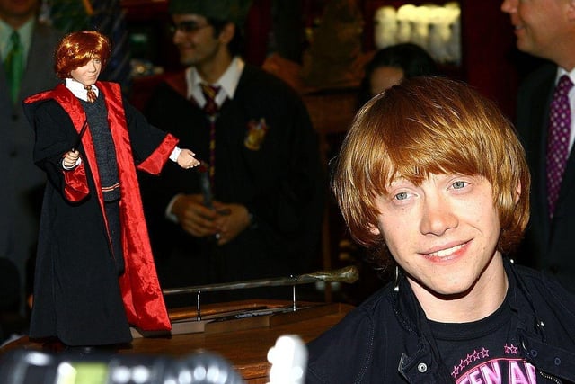 Best friend of Harry Potter and Hermione Granger, the loveable Ron Weasley, is next on the list. Played by Rupert Grint, he takes sixth spot with 6.1%.
