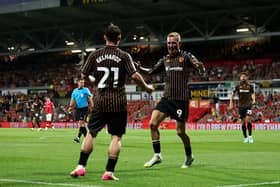 Former Scotland international Oli McBurnie is in red-hot form for Hull City. Cr: Getty Images.