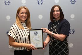 Paulina Meducka, Senior Occupational Health and Safety Advisor, and Kathleen Haddow, OHSE Manager at Valneva Scotland